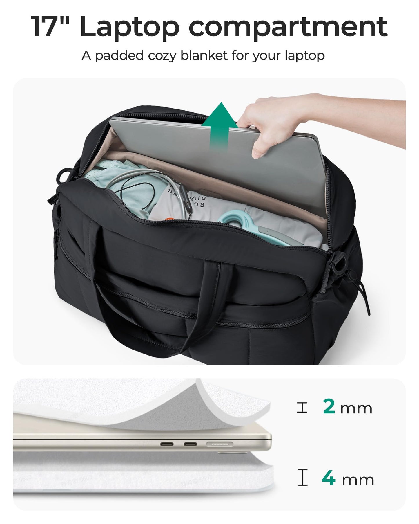 The Softline Quilted Carryall